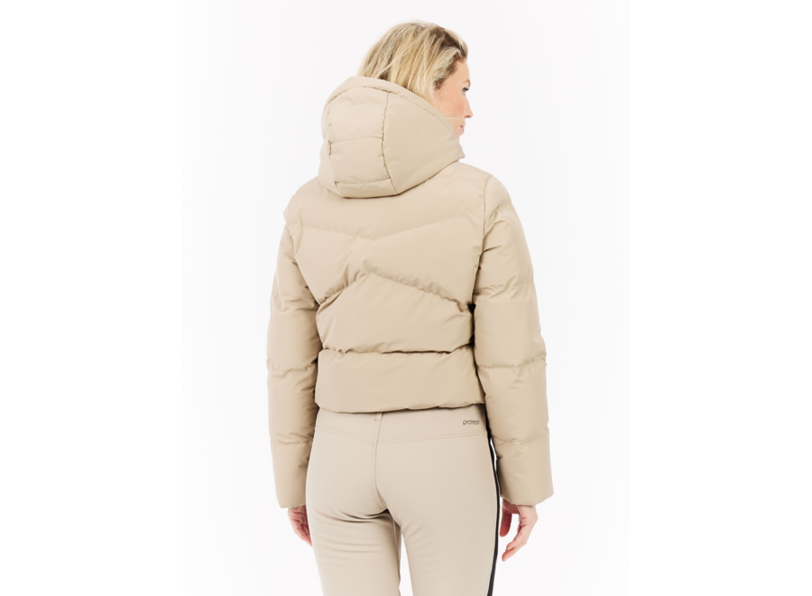 Preppy Snowjacket With Zip-Shift