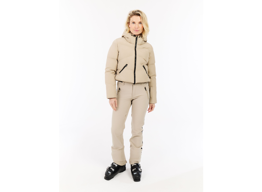 Preppy Snowjacket With Zip-Shift