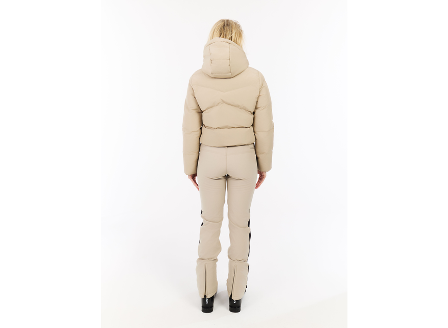 Preppy Snowjacket With Zip-Shift