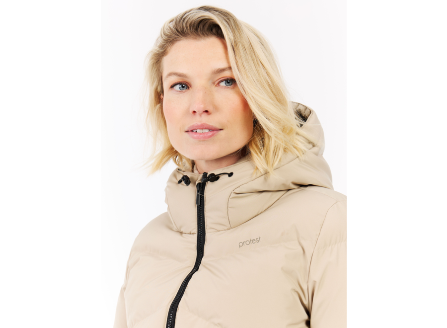 Preppy Snowjacket With Zip-Shift