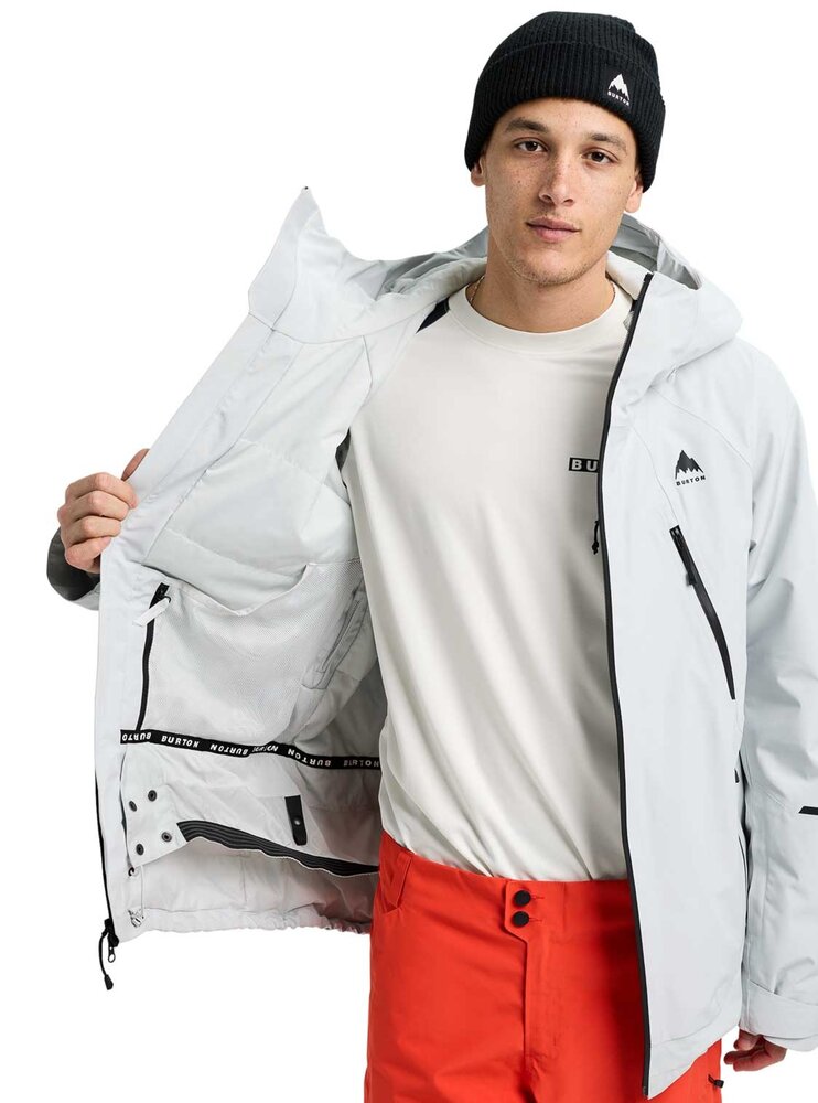 Burton Reserve Gore-Tex 2L Insulated Jckt - Gray Cloud Burton Reserve Gore-Tex 2L Insulated Jckt - Gray Cloud