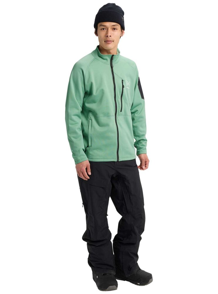 Burton [Ak] Baker Stretch Fleece Full-Zip - Soft Sage