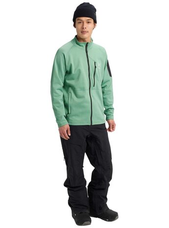 Burton [Ak] Baker Stretch Fleece Full-Zip - Soft Sage