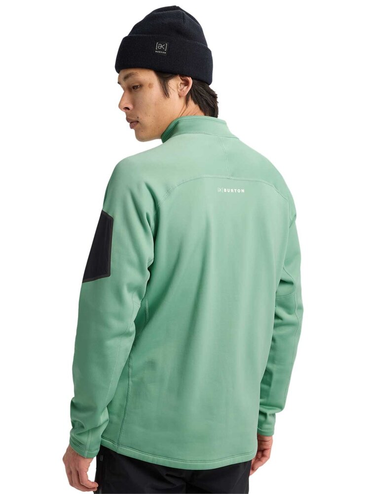 Burton [Ak] Baker Stretch Fleece Full-Zip - Soft Sage