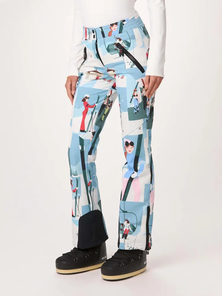 Toni Sailer Ella Print Jet Pants - Rose Powder Toni Sailer Ella Print Jet Pants - Rose Powder