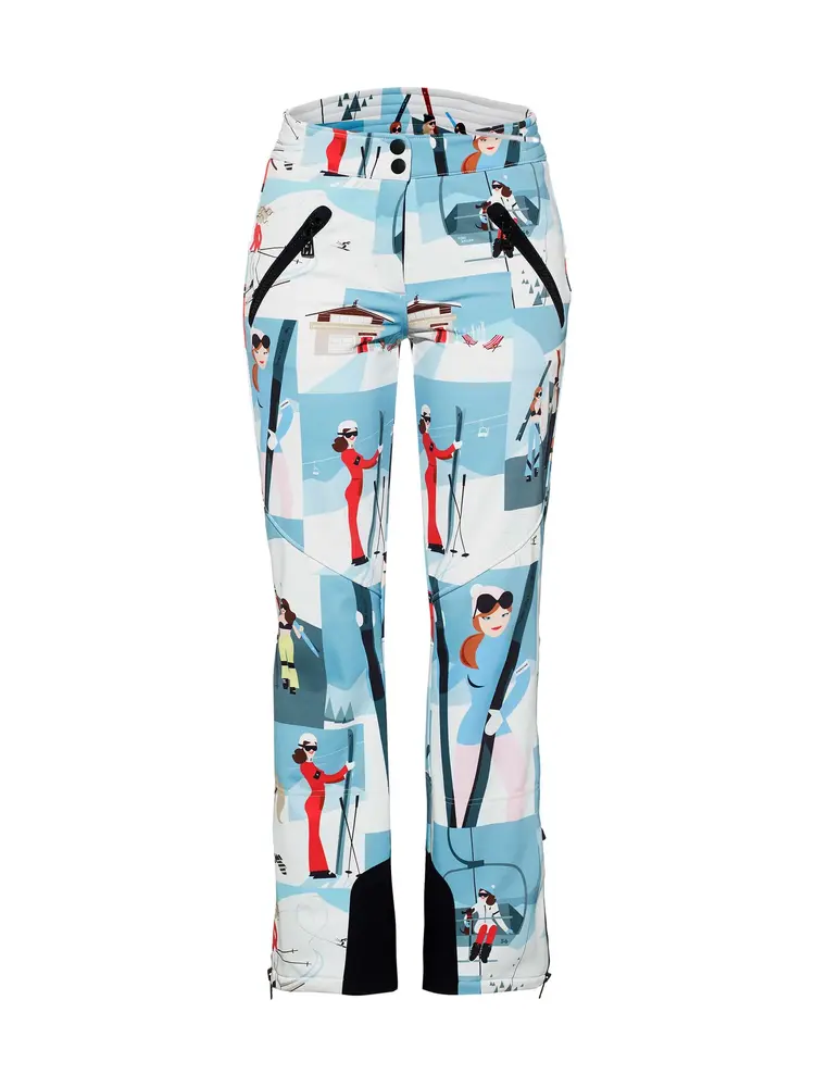Toni Sailer Ella Print Jet Pants - Rose Powder Toni Sailer Ella Print Jet Pants - Rose Powder