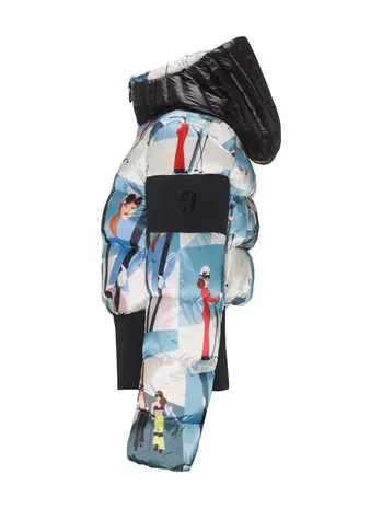 Toni Sailer Bernadette Print – Black
