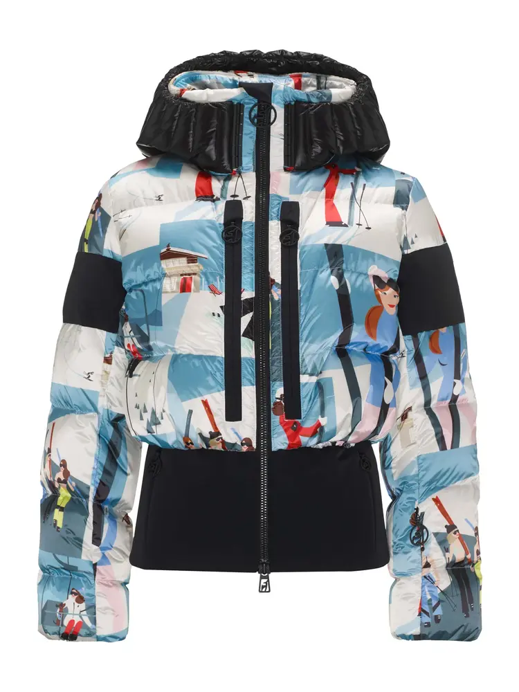 Toni Sailer Bernadette Print – Black
