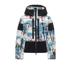 Toni Sailer Bernadette Print – Black