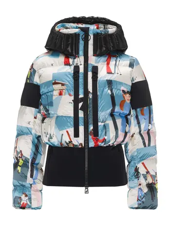 Toni Sailer Bernadette Print – Black