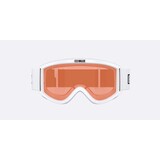 Bliz Pixie - Matte White W Black Logo – Orange Bliz Pixie - Matte White W Black Logo – Orange