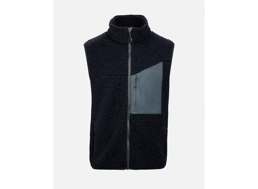 V-5 Soft Wool Pile Vest - Sky Captain