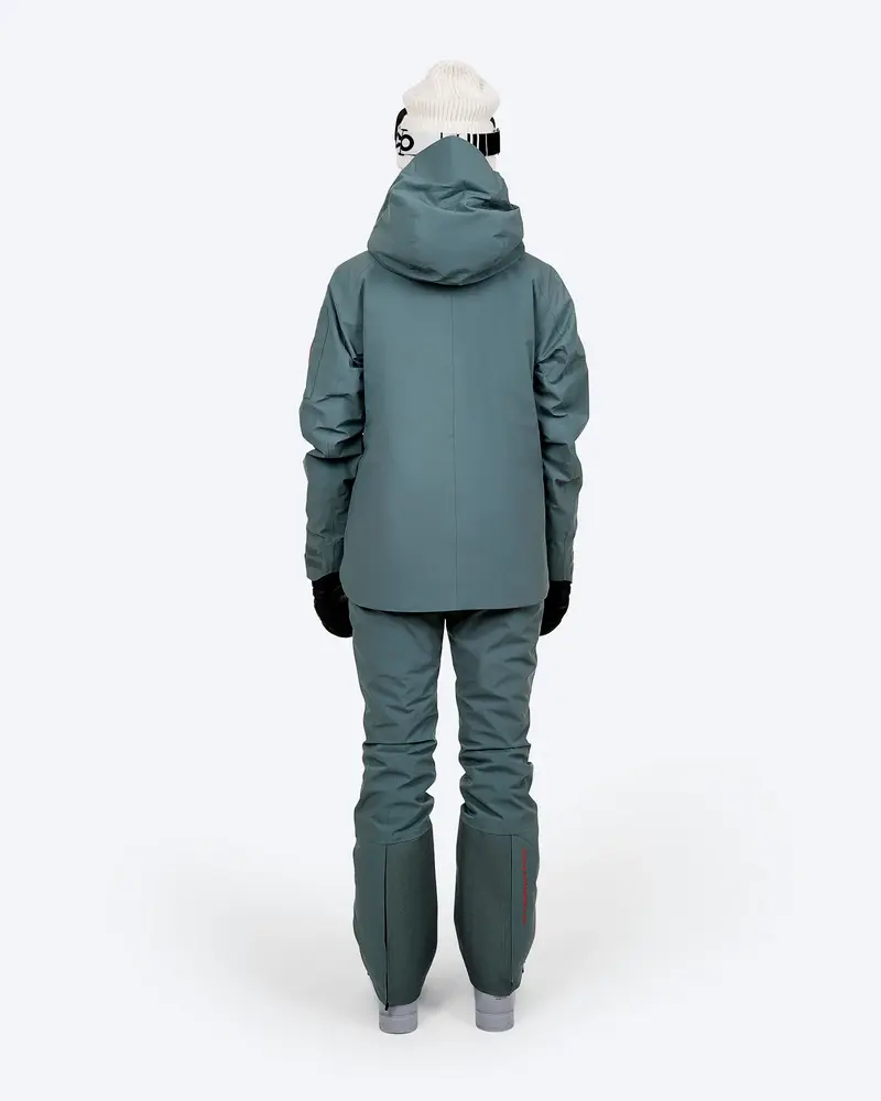 The Mountain Studio S-5 W 2L Stretch Insulated Jacket - Balsam Green The Mountain Studio S-5 W 2L Stretch Insulated Jacket - Balsam Green