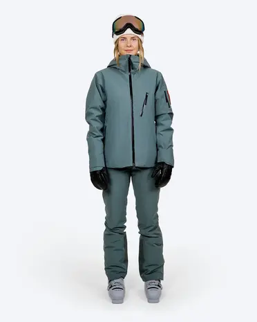 The Mountain Studio S-5 W 2L Stretch Insulated Jacket - Balsam Green The Mountain Studio S-5 W 2L Stretch Insulated Jacket - Balsam Green