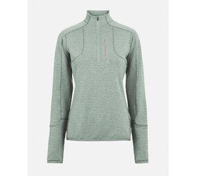 The Mountain Studio M-3 W Light Tech Fleece Half Zip - Slate Gray