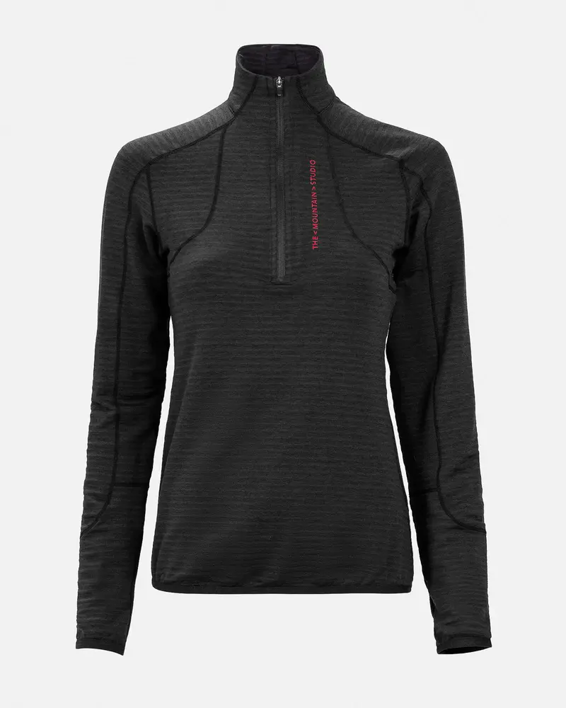 The Mountain Studio M-3 W Light Tech Fleece Half Zip The Mountain Studio M-3 W Light Tech Fleece Half Zip
