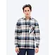 The Mountain Studio G-2 Flannel Overshirt - Sky Captain-Castle Wall The Mountain Studio G-2 Flannel Overshirt - Sky Captain-Castle Wall