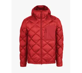 The Mountain Studio D-7 UL Ultralight Down Hood Jacket - Equestrian Red