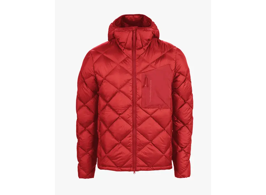 D-7 UL Ultralight Down Hood Jacket - Equestrian Red