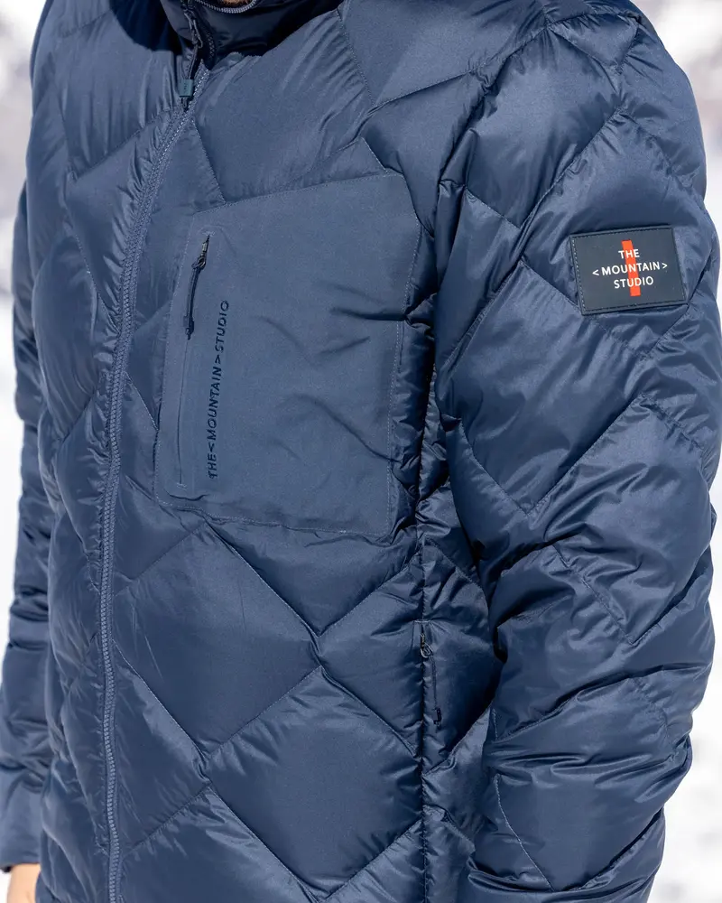 The Mountain Studio D-7 UL Ultralight Down Hood Jacket