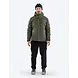 The Mountain Studio D-3 Rl Reversible Light Hood Jacket - Winter Moss-Forest Green