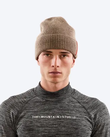 The Mountain Studio C-8 Wool Rib Beanie The Mountain Studio C-8 Wool Rib Beanie