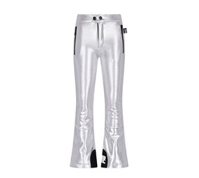 SuperRebel Girls Speak Ski Pant – Silver foil