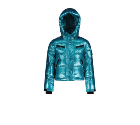 SuperRebel Girls Spicy Ski Jacket - Smaragd blue