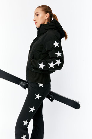 Airforce Aspen Ski Pants Star - True Black/White