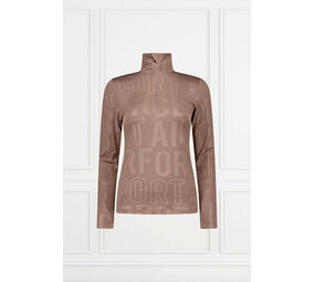 Airforce Squaw Vally Pully Outline Wording - Deep Taupe Airforce Squaw Vally Pully Outline Wording - Deep Taupe