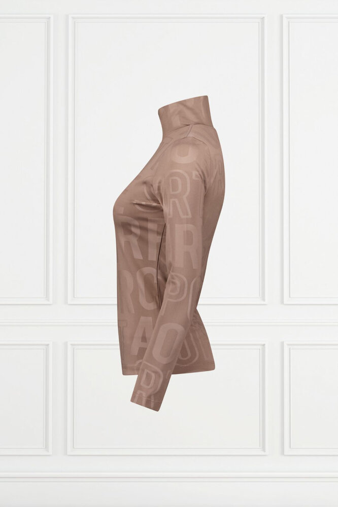 Airforce Squaw Vally Pully Outline Wording - Deep Taupe Airforce Squaw Vally Pully Outline Wording - Deep Taupe