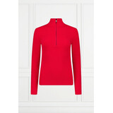 Airforce Ruby Ribbed Pully - Red/True Black Airforce Ruby Ribbed Pully - Red/True Black