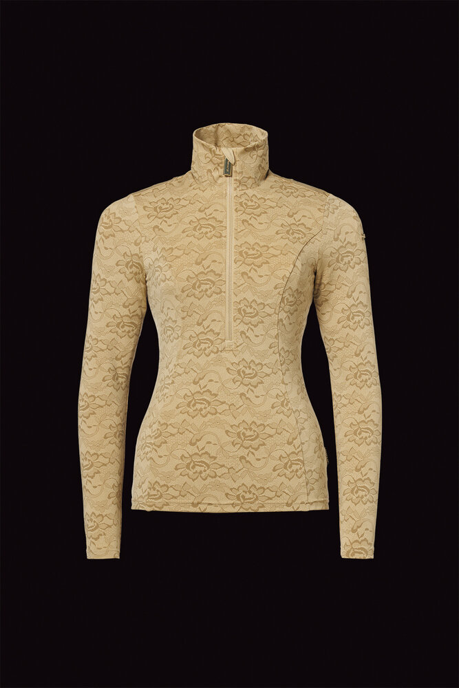 Goldbergh Fascino Ski Pully - Lace Caramello Goldbergh Fascino Ski Pully - Lace Caramello