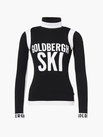 Goldbergh Noemi Long Sleeve Knit Sweater – Black Goldbergh Noemi Long Sleeve Knit Sweater – Black