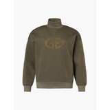 Goldbergh Sizzle turtle neck sweater - dark olive lurex melange