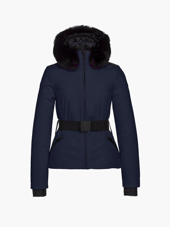 Goldbergh Hida Ski Jacket Faux Border - French Blue Goldbergh Hida Ski Jacket Faux Border - French Blue