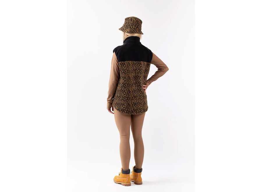 Lumberjackie Sherpa Vest