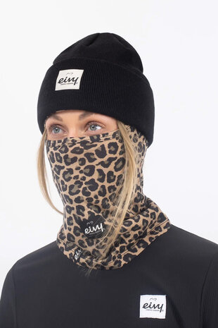 Eivy Hinge Merino Wool Balaclava - Leopard Eivy Hinge Merino Wool Balaclava - Leopard