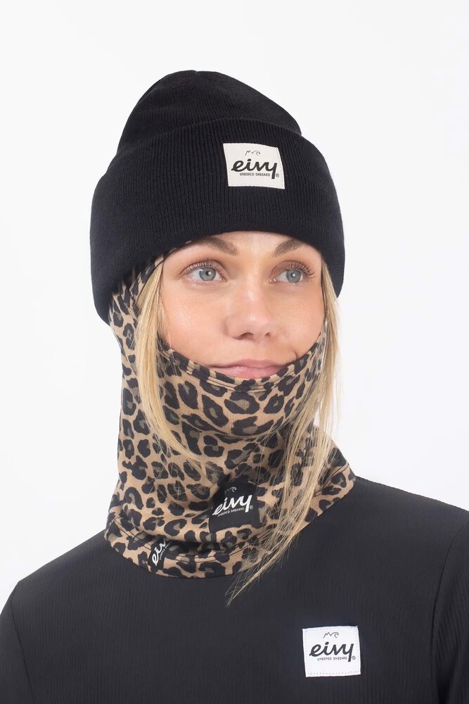 Eivy Hinge Merino Wool Balaclava - Leopard Eivy Hinge Merino Wool Balaclava - Leopard