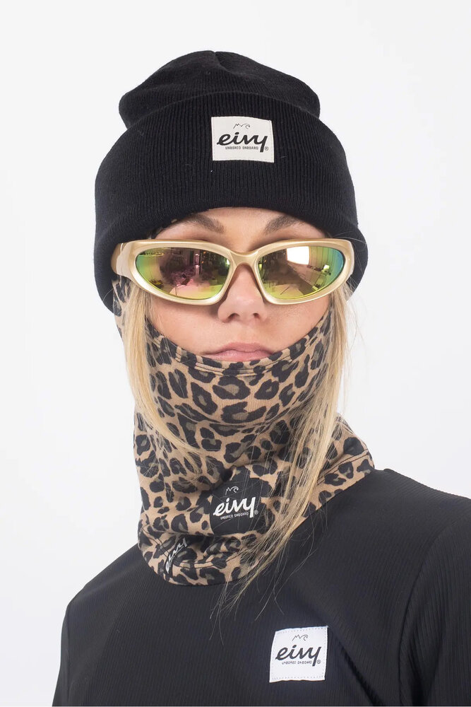 Eivy Hinge Merino Wool Balaclava - Leopard Eivy Hinge Merino Wool Balaclava - Leopard