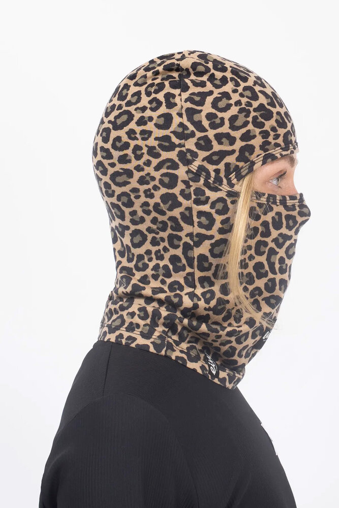 Eivy Hinge Merino Wool Balaclava - Leopard Eivy Hinge Merino Wool Balaclava - Leopard