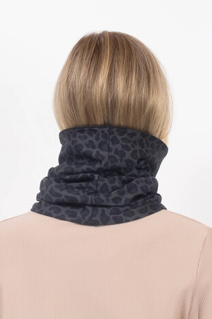 Eivy Colder Neckwarmer - Black Leopard Eivy Colder Neckwarmer - Black Leopard