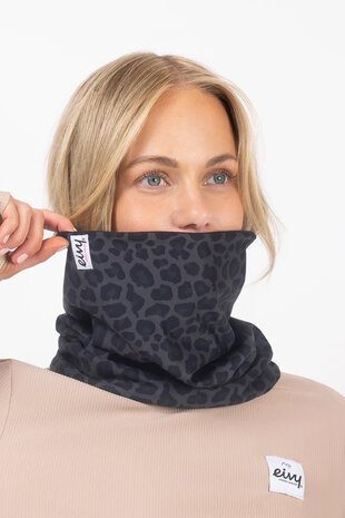 Eivy Colder Neckwarmer - Black Leopard Eivy Colder Neckwarmer - Black Leopard