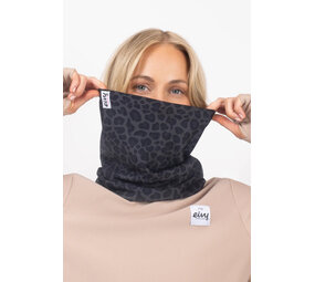 Eivy Colder Neckwarmer - Black Leopard