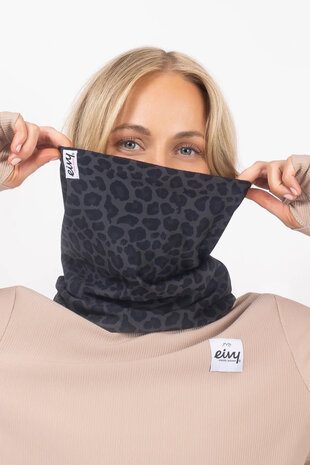 Eivy Colder Neckwarmer - Black Leopard Eivy Colder Neckwarmer - Black Leopard