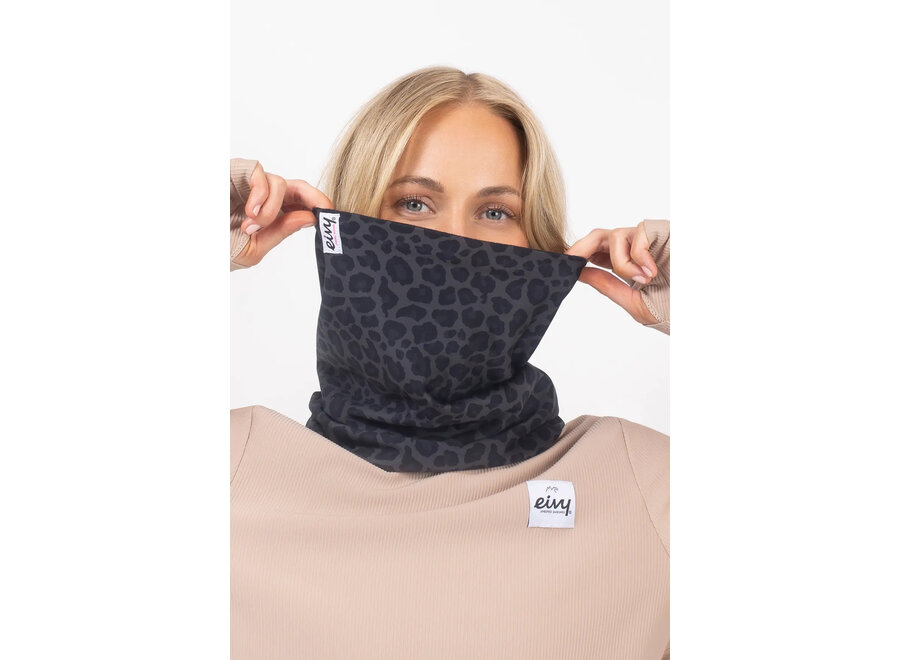 Colder Neckwarmer - Black Leopard