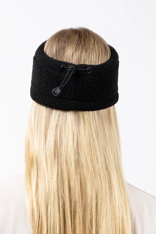 Eivy Throwback Sherpa Headband – Black