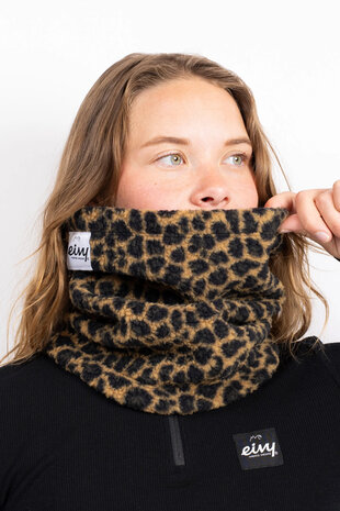 Eivy Beanie Sherpa Neckwarmer – Leopard Eivy Beanie Sherpa Neckwarmer – Leopard