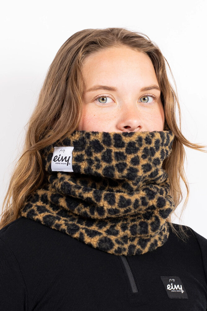 Eivy Beanie Sherpa Neckwarmer – Leopard Eivy Beanie Sherpa Neckwarmer – Leopard
