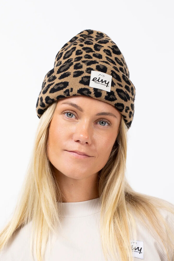 Eivy Watcher Beanie – Leopard Eivy Watcher Beanie – Leopard